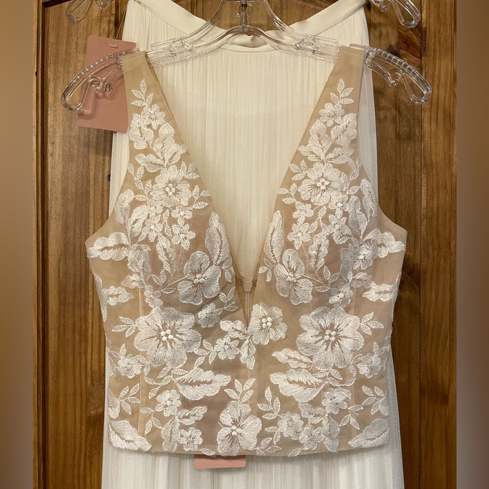 Jenny by Jenny Yoo Marian Top Size 2 Wedding Dress